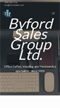 Mobile Screenshot of byfordsales.com