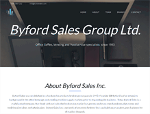 Tablet Screenshot of byfordsales.com